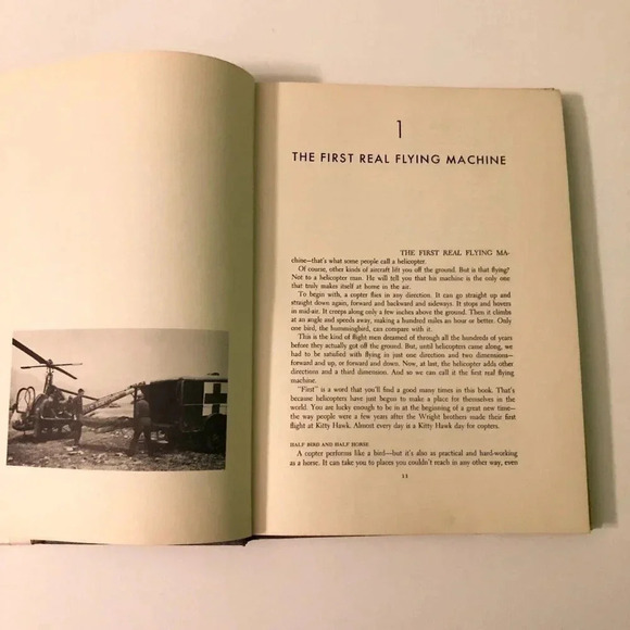 Vintage 1954 The Complete Book Of Helicopters D N Ahnstrom Ex Lib Book - Picture 15 of 16